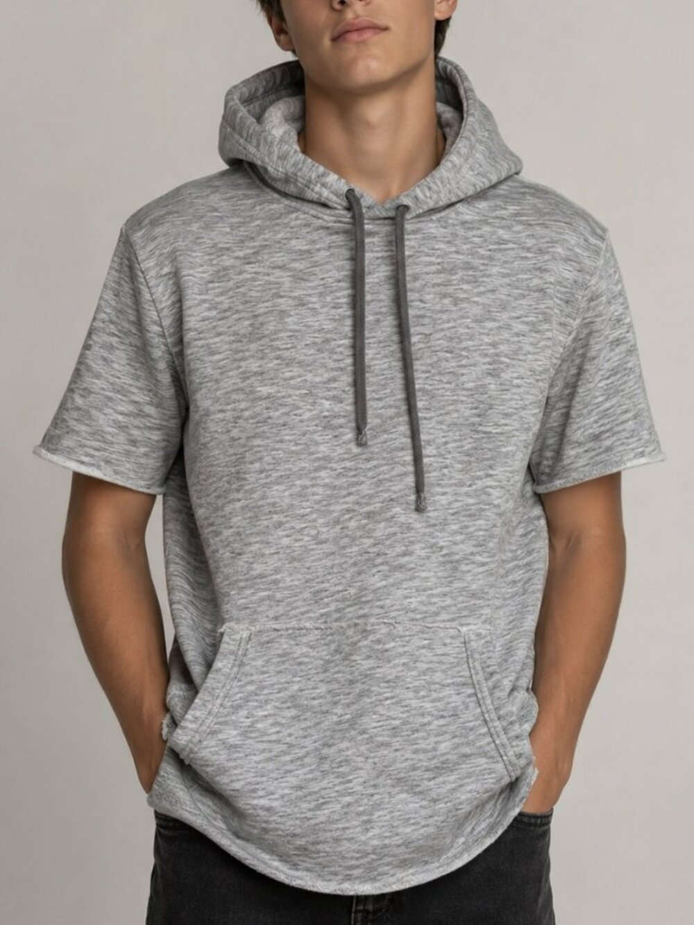 Hollister short sleeve hoodie XS